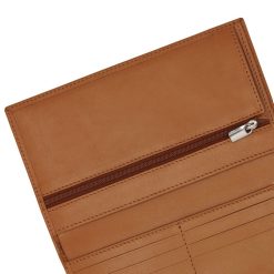 Petite Maroquinerie | JULES & JENN Portefeuille & Porte-Chequier Cuir Camel