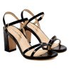 Sandales | JULES & JENN Sandales Talon Epurees Cuir Noir