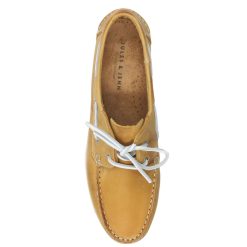 Chaussures Bateau | JULES & JENN Chaussures Bateau Cuir Jaune