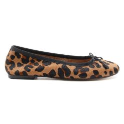 Ballerines & Slippers | JULES & JENN Ballerines Classiques Cuir Leopard