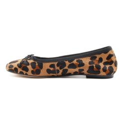 Ballerines & Slippers | JULES & JENN Ballerines Classiques Cuir Leopard