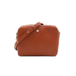 Sacs A Main | JULES & JENN Sac Gabrielle Cuir Brique Orange Brique