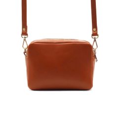 Sacs A Main | JULES & JENN Sac Gabrielle Cuir Brique Orange Brique