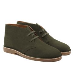 Boots | JULES & JENN Chukka Boots Cuir Daim Kaki