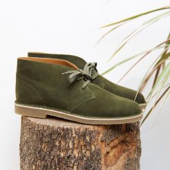 Boots | JULES & JENN Chukka Boots Cuir Daim Kaki