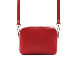 Sacs A Main | JULES & JENN Sac Gabrielle Cuir Rouge