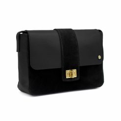 Sacs A Main | JULES & JENN Sac Bandouliere Cuir Noir