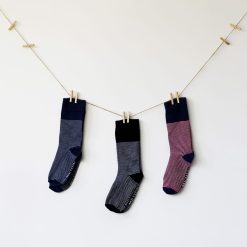 Chaussettes | JULES & JENN Chaussettes Rayees Coton Bleu Rouge Bleu/Rouge