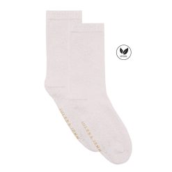 Chaussettes | JULES & JENN Chaussettes Lurex Blanc Argente Blanc/Argente