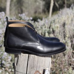 Boots | JULES & JENN Desert Boots Cuir Noir