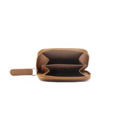 Petite Maroquinerie | JULES & JENN Porte-Monnaie Cuir Camel