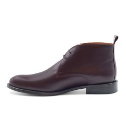 Boots | JULES & JENN Desert Boots Cuir Bordeaux