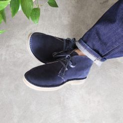 Boots | JULES & JENN Chukka Boots Cuir Daim Bleu Bleu Marine