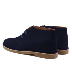 Boots | JULES & JENN Chukka Boots Cuir Daim Bleu Bleu Marine