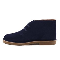 Boots | JULES & JENN Chukka Boots Cuir Daim Bleu Bleu Marine