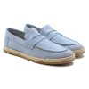 Mocassins | JULES & JENN Mocassins Espadrilles Cuir Bleu Clair