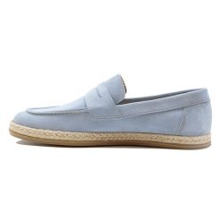 Mocassins | JULES & JENN Mocassins Espadrilles Cuir Bleu Clair