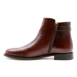 Boots | JULES & JENN Boots A Boucle Cuir Marron