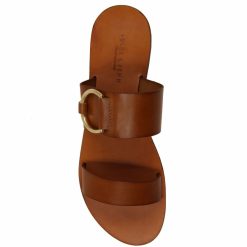 Sandales | JULES & JENN Sandales Boucle Cuir Camel