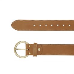 Ceintures | JULES & JENN Ceinture Boheme Cuir Camel