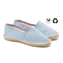 Espadrilles | JULES & JENN Espadrilles Coton Recycle Bleu Clair