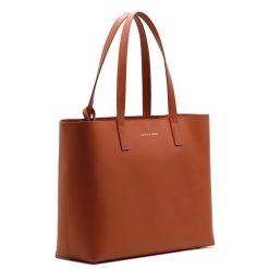 Sacs A Main | JULES & JENN Sac Cabas Cuir Brique Orange Brique