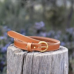 Ceintures | JULES & JENN Ceinture Boucle D'Or Cuir Camel