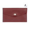 Petite Maroquinerie | JULES & JENN Pochette Enveloppe Upcycle Bordeaux