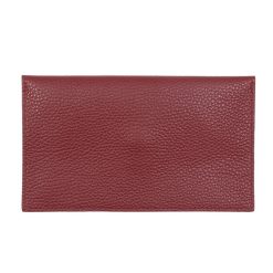 Petite Maroquinerie | JULES & JENN Pochette Enveloppe Upcycle Bordeaux