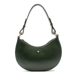 Sacs A Main | JULES & JENN Sac Hobo Cuir Vert