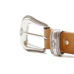 Ceintures | JULES & JENN Ceinture Far West Cuir Camel