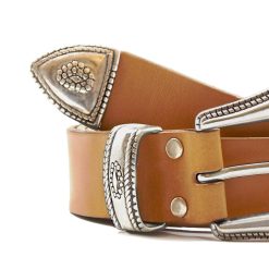 Ceintures | JULES & JENN Ceinture Far West Cuir Camel