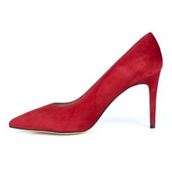 Escarpins | JULES & JENN Escarpins Cuir Daim Rouge