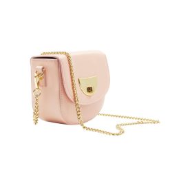 Sacs A Main | JULES & JENN Mini Sac Cuir Poudre Rose