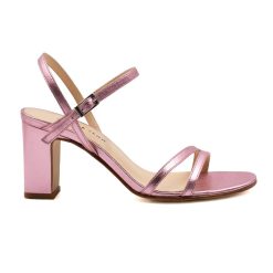 Sandales | JULES & JENN Sandales Talon Epurees Cuir Rose