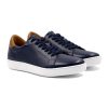 Baskets | JULES & JENN Tennis Lacet Cuir Bleu