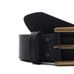 Ceintures | JULES & JENN Ceinture Milan Cuir Noir