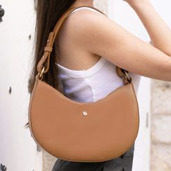 Sacs A Main | JULES & JENN Sac Hobo Cuir Camel