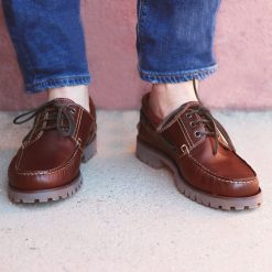 Chaussures Bateau | JULES & JENN Chaussures Bateau Crampons Marron