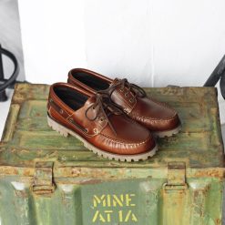 Chaussures Bateau | JULES & JENN Chaussures Bateau Crampons Marron