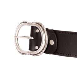 Ceintures | JULES & JENN Ceinture Camargue Cuir Noir