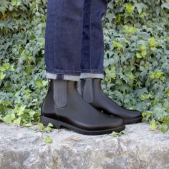 Boots | JULES & JENN Boots De Pluie Noir & Gris Noir/Gris