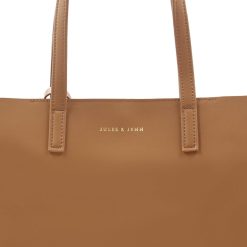 Sacs A Main | JULES & JENN Sac Cabas Cuir Camel