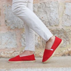 Espadrilles | JULES & JENN Espadrilles Toile Coton Rouge