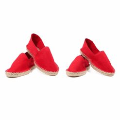 Espadrilles | JULES & JENN Espadrilles Toile Coton Rouge