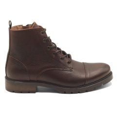 Boots | JULES & JENN Ranger Boots Cuir Graine Marron