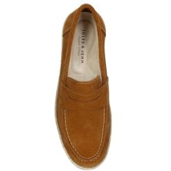 Mocassins | JULES & JENN Mocassins Espadrilles Cuir Cognac