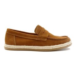 Mocassins | JULES & JENN Mocassins Espadrilles Cuir Cognac