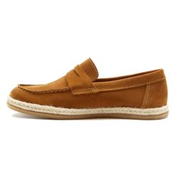 Mocassins | JULES & JENN Mocassins Espadrilles Cuir Cognac