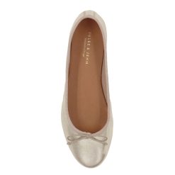 Ballerines & Slippers | JULES & JENN Ballerines Classiques Cuir Dore